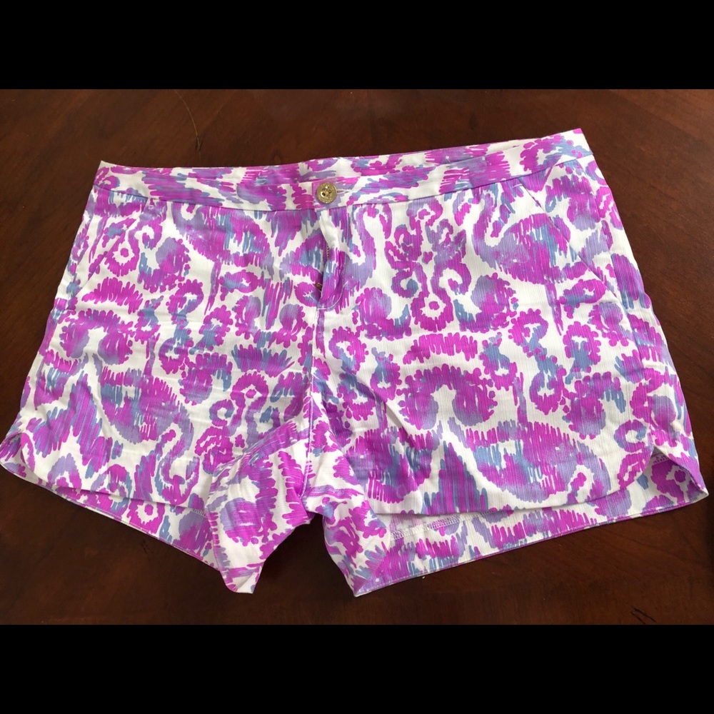 Lily Pulitzer purple shorts